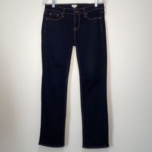 J. Crew Dark Indigo Boot Cut Jeans